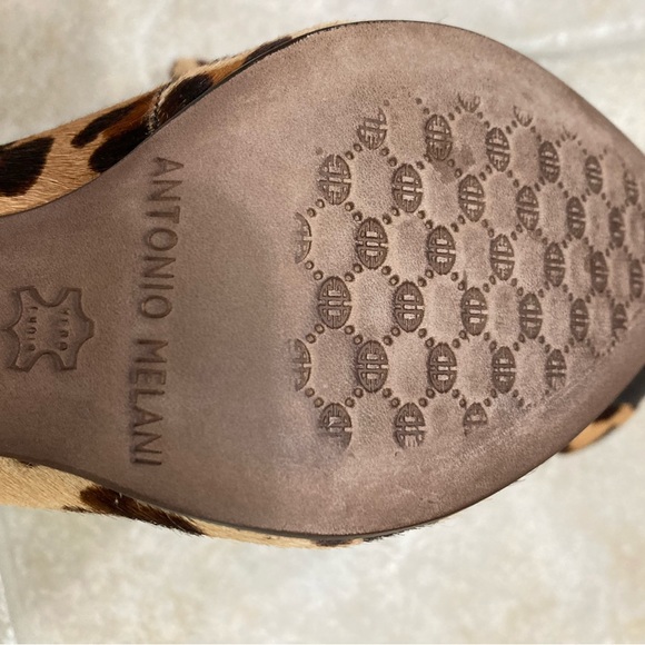 Leopard high heels, size 7 m, new - Picture 2 of 3